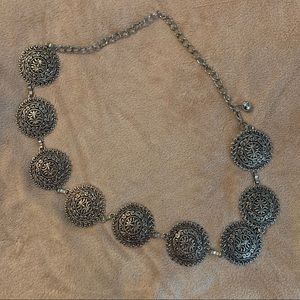 Metal Medallion Belt